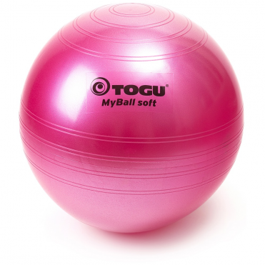 Гимнастический мяч TOGU My Ball Soft 55 см красный перламатровый TOGU TG\418552\RR-55-00